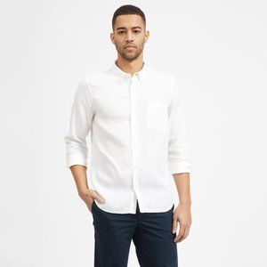 Mens Everlane The Linen Standard Fit Shirt XXL